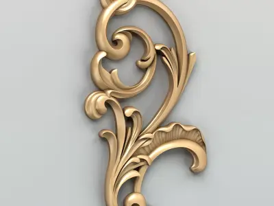 Decor vertical 023 3D model