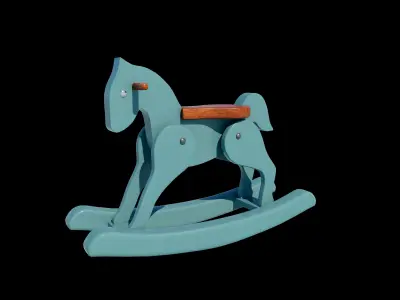  Rocking Horse  3D model