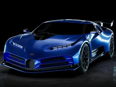 Bugatti Centodieci 2020 Studio 3D model