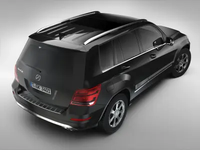 Mercedes Benz GLK Class 2012 - 2015 3D model