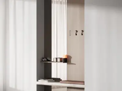 hallway zone  3D model