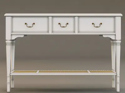 Laura Ashley console table 2 3D model