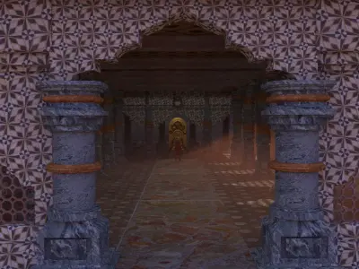 3D Game ENVIRONMENT  GAME ASSSETS  Low-poly 3D model