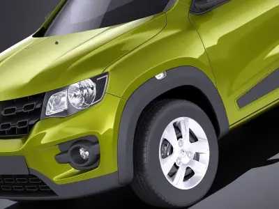 Renault Kwid 2018 VRAY 3D model