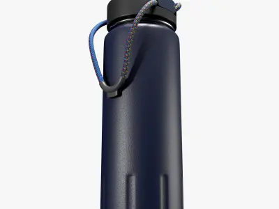 Water bottle 3D model