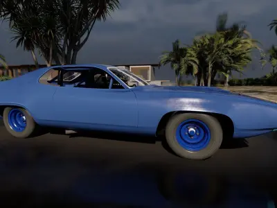 Plymouth Road Runner 3D model