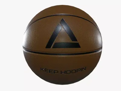 Basketball Low-poly 3D model get