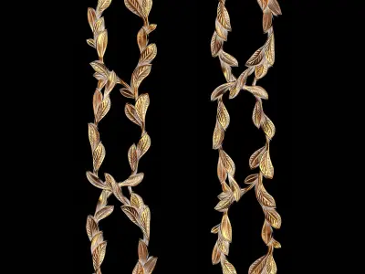 Classic carved 087 3D model