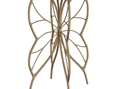 Side and Coffee table low poly 3d model collection Low-poly 3D model