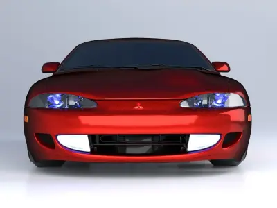 Mitsubishi Eclipse GSX 3D model