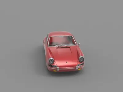 1964 Porsche 911  3D model