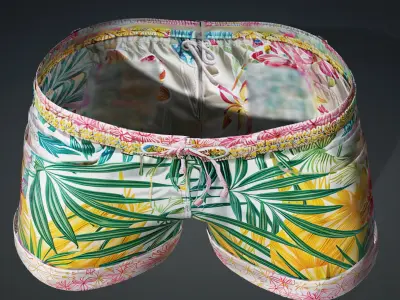 Detailed Swinsuit PBR 4k Low-poly 3D model