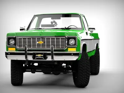 Chevrolet C-10 1980 3D model