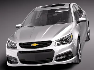 Chevrolet SS 2014 3D model