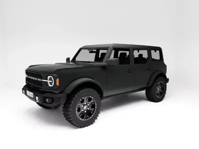 High-Quality Bronco Car 3D model