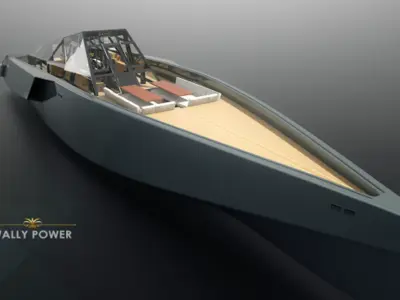  Wally Power 118 3D model