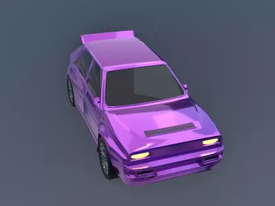 Tyre with rims Vehicle 3D model