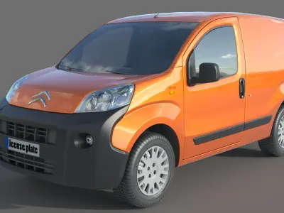 Citroen Nemo Kastenwagen  3D model