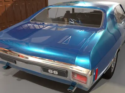 Chevrolet Chevelle SS 1970 3D model