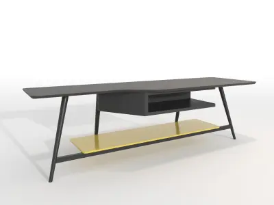 OCTET TV UNIT ROCHE BOBOIS  Tv stand Low-poly 3D model 3D model