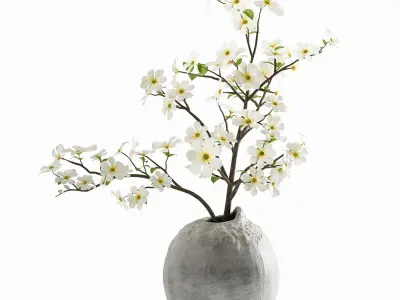 decorative set 04 3D model 4