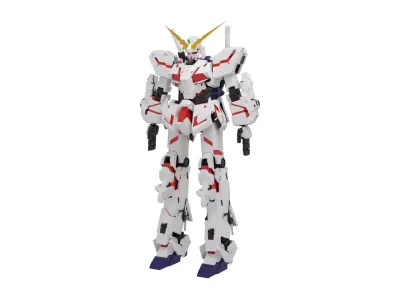 UNICORN GUNDAM Free 3D model