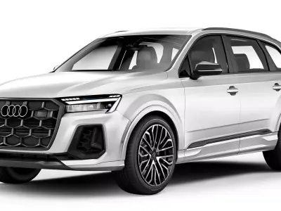 Audi SQ7 2025 3D model