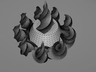 Decorative coral Free 3D model