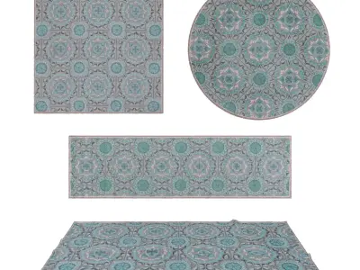 Rugs No 735 Low-poly 3D model