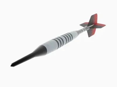 Dart Needle 3D model 3D model