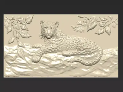 Leopard A54 3D print model