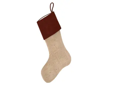 Christmas Stocking V1 3D model