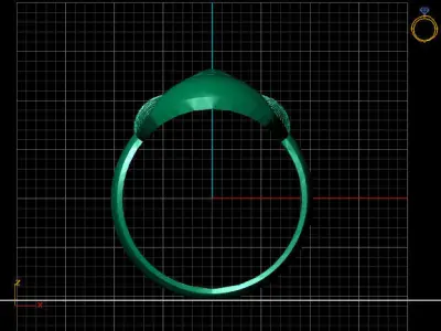 Women Ring STL Womens Ring 3d models 3D print model 3D print model 12