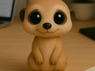 Meerkat - Kawaii Animals Collection 3D print model
