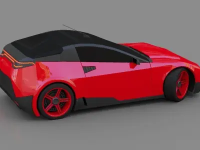 Concept car 3D model