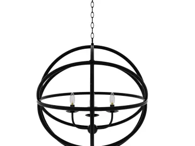 Fashionable Hanging Lamp 3D model