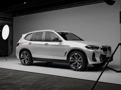 Lighting studio scene for automotive and others  3D model