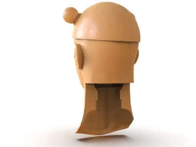 Electrocuted Man 3D print model