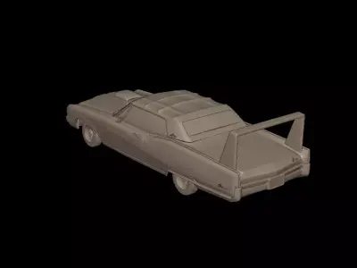 custom buick electra 225 1968 convertable 3d print model 3D print model
