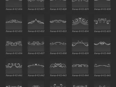 150 Ornament 3d model V2 3D model