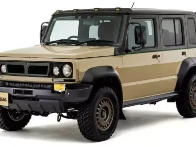 Suzuki Jimny Custom Retro Style Offroad SUV 4x4 3D print model