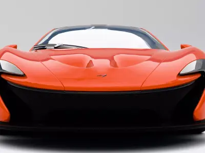 McLaren P1 Low-poly 3D model