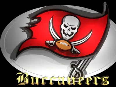Tampa Bay Buccaneers NFL logo 3D print model