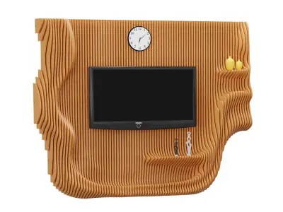 Parametric TV 3D model 18 3D model