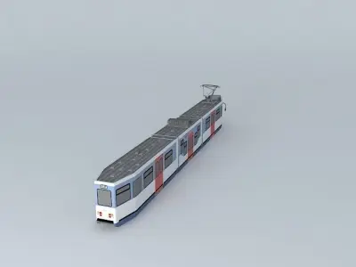 Bruges and the Nivelles - GVB Type 12G Free 3D model