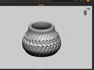 vase 3d print 543  3D print model