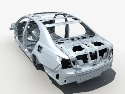 Car Frame 03 3D model