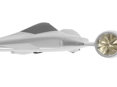 Submarine racer Free 3D model