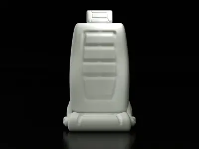 Seat fit ideal for 3D printing or other projects 3D print model