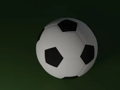 Leather Ball Free 3D model